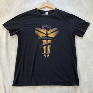 Kobe Bryant Sheath T-Shirt Mens Black Mamba Fit More Like A Large